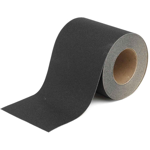 Anti-Slip Floor Tape, 6" x 60', Black Auto-Cam