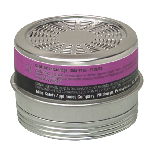 Cartouches pour respirateurs Comfo, Cartouche gaz/vapeur, Vapeurs organiques/P100 Auto-Cam