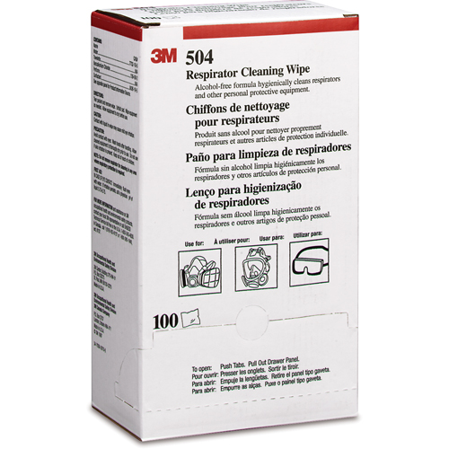 Respirator Cleaning Wipes, Wipes Auto-Cam