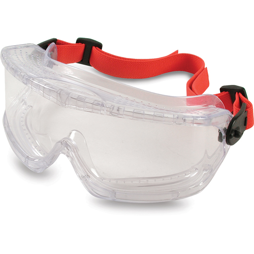Uvex&reg; V-Maxx Safety Goggles, Clear Lens, Anti-Fog, Direct Vent Auto-Cam