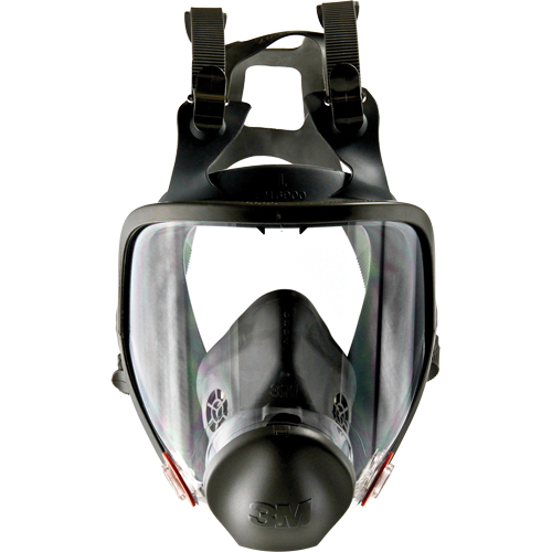 Masque complet pour respirateurs PAPR 3M, &eacute;lastom&egrave;re/Silicone/Thermoplastique, Grand Auto-Cam