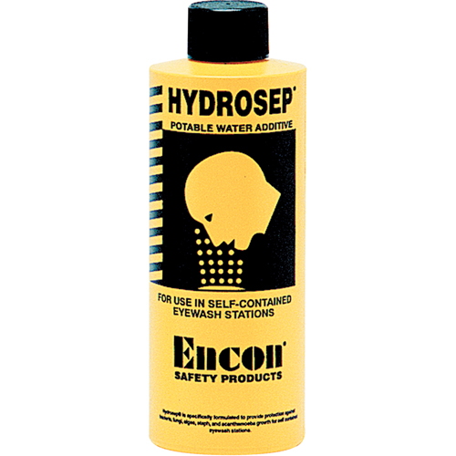 Hydrosep&reg; Water Treatment Additive for Self-Contained Pressurized Eyewash Station, 8 oz. Auto-Cam