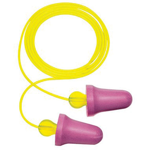 E-A-R No-Touch Foam Earplugs, Pair - Polybag, Corded Auto-Cam