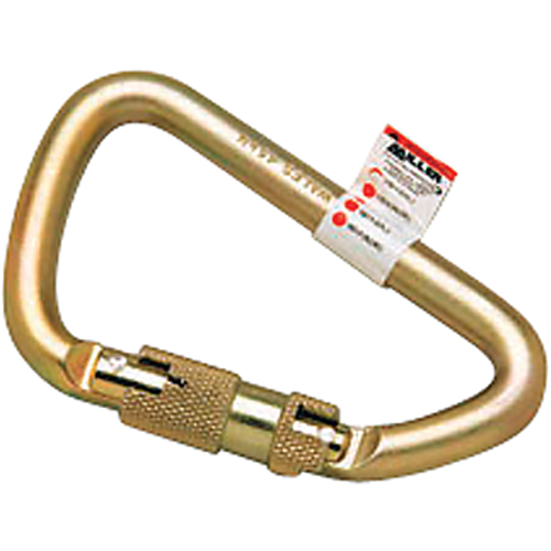 Miller&reg; Carabiners, Steel, 400 lbs Capacity Auto-Cam