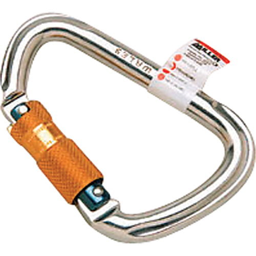 Miller&reg; Carabiners, Aluminum, 401 lbs Capacity Auto-Cam