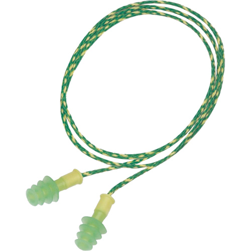 Bouchons d'oreilles Fusion de Howard Leight, Vrac - Boîte, Petit, Avec cordon Auto-Cam