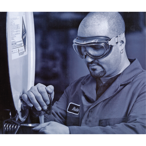 Uvex&reg; Flex Seal Safety Goggles, 3.0 Lens, Anti-Fog, Indirect Vent Auto-Cam