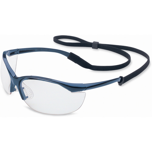 Uvex&reg; Vapor Safety Glasses, Clear Lens, Anti-Scratch, ANSI Z87+/Meets/Exceeds CSA Z94.3 Auto-Cam