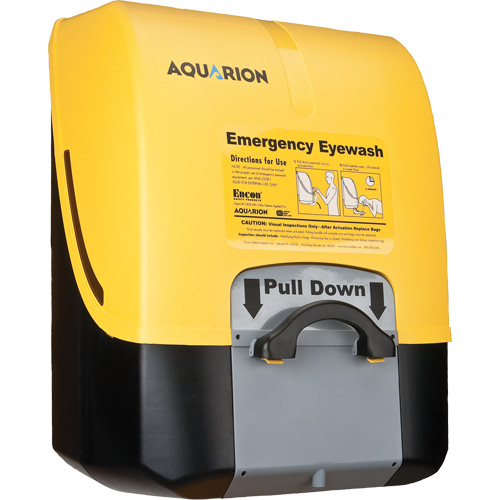 Aquarion&reg; Self-Contained Eyewash, Gravity-Fed, 7.4 gal. Capacity, Meets ANSI Z358.1 Auto-Cam