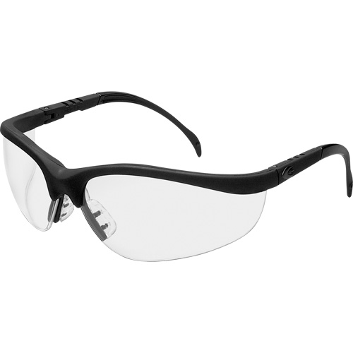 Lunettes de s&eacute;curit&eacute; Klondike, Lentille Transparent, Anti-&eacute;gratignures, R&eacute;pond ou surpasse la norme CSA Z94.3 Auto-Cam