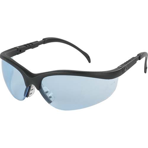 Lunettes de s&eacute;curit&eacute; Klondike, Lentille Bleu p&acirc;le, Anti-&eacute;gratignures, R&eacute;pond ou surpasse la norme CSA Z94.3 Auto-Cam