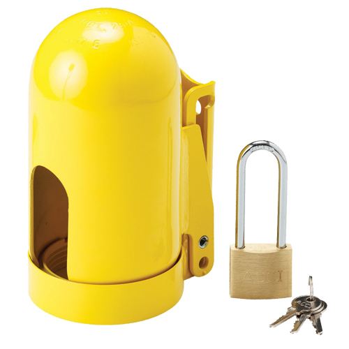 Snap Cap&reg; Lockout, Gas Cylinder Type Auto-Cam