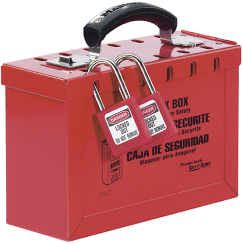 Boîtier de verrouillage portatif pour groupe Latch Tight, Rouge Auto-Cam
