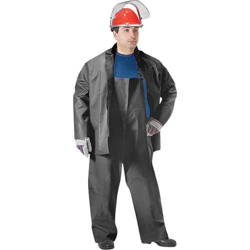 Veste imperm&eacute;able SBR Vulcan, Caoutchouc, 5T-Grand, Noir Auto-Cam