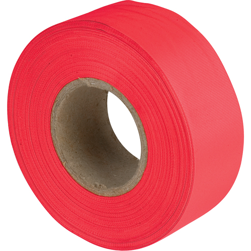 Flagging Tape, 1.2" W x 300' L, Red Auto-Cam