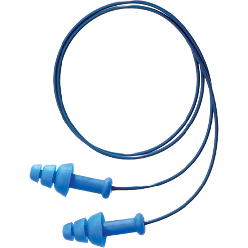 Howard Leight SmartFit&reg; Metal Detectable Reusable Earplugs, Corded, One-Size, Bulk - Box, 25 NRR dB Auto-Cam