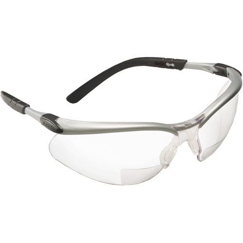 BX Reader Safety Glasses, Anti-Fog, Clear, 1.5 Diopter Auto-Cam