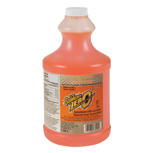 Sqwincher&reg; ZERO&reg; Rehydration Drink, Concentrate, Orange Auto-Cam