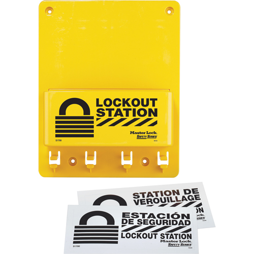 Poste de verrouillage compacte, Cadenas Aucune, Capacit&eacute; de 4, Cadenas Non compris Auto-Cam