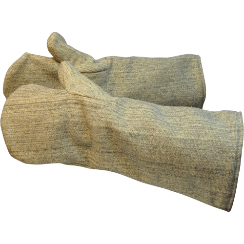Carbo-King Heat Protective Mitts, Aramid, Large, Protects Up To 2100° F (1149° C) Auto-Cam