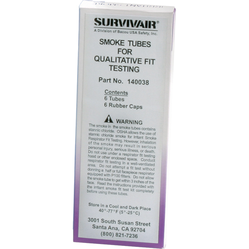 Trousses dd'essai d'ajustement - Tubes de rechange, Qualitatif, Solution Fum&eacute;e Auto-Cam