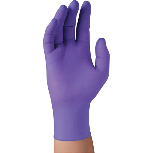 Kimtech Examination Gloves, X-Small, Nitrile, 6-mil, Powder-Free, Purple, Class 2 Auto-Cam