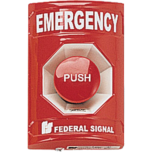 Poste &agrave; bouton-pression - POUR ACTIVATION ANTIVANDALISME DE DISPOSITIFS D'URGENCE Auto-Cam