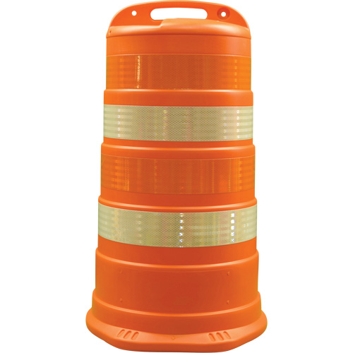 Barils pour canalisation du trafic Trailboss, Hauteur 41,27'', Orange Auto-Cam