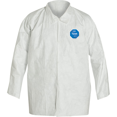 Shirt, Tyvek&reg; 400, 2X-Large, White Auto-Cam