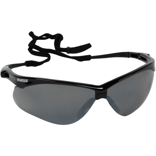 KleenGuard Nemesis Safety Glasses, Mirror/Grey/Smoke Lens, Anti-Scratch, ANSI Z87+/Meets/Exceeds CSA Z94.3 Auto-Cam