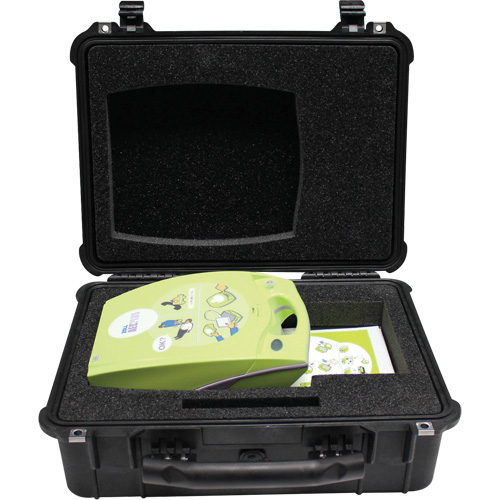 Grande mallette de transport Pelican pour DEA, Zoll AED Plus Pour, Non m&eacute;dical Auto-Cam
