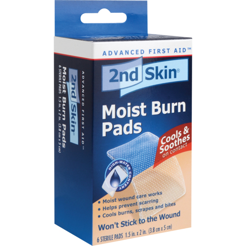 2nd Skin&reg; Moist Burn Pads, 1-1/2" x 2", Class 2 Auto-Cam