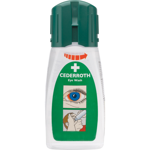 Cederroth Eyewash Solution, Full Bottle, 235 ml Auto-Cam