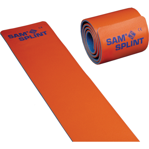 Attelles Sam, Polyvalent, Aluminium rembourr&eacute; au caoutchouc-mousse, 36", Classe 1 Auto-Cam