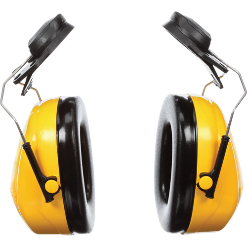 Peltor Optime 98 Series Earmuffs, Cap Mount, 23 NRR dB Auto-Cam