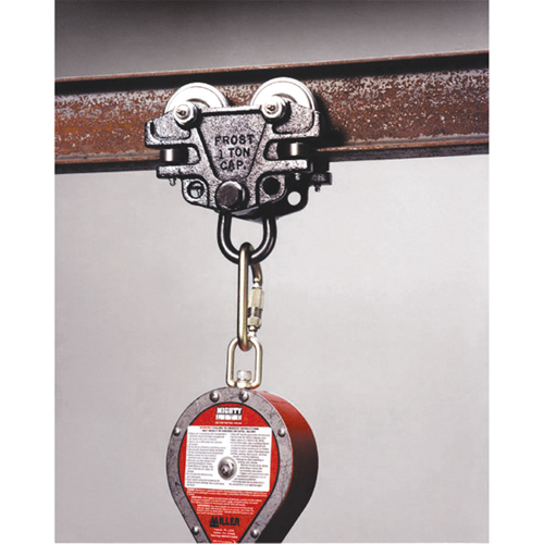 Trousse d'adaptateur de connexion d'ancrage pour chariots de poutre Miller, Poutre en I, Usage Temporaire Auto-Cam