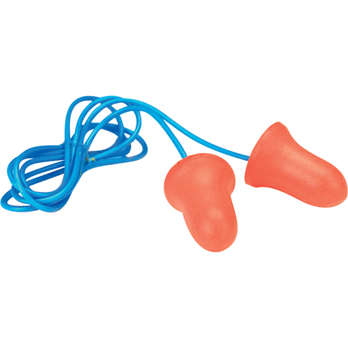 Bouchons d'oreilles en mousse Maximum de Howard Leight, Vrac - Boîte, Avec cordon Auto-Cam