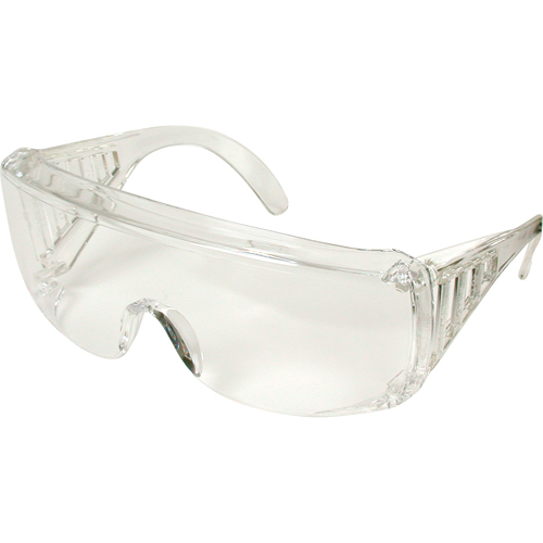 Yukon&reg; XL Safety Glasses, Clear Lens, Anti-Scratch, ANSI Z87+/Meets/Exceeds CSA Z94.3 Auto-Cam