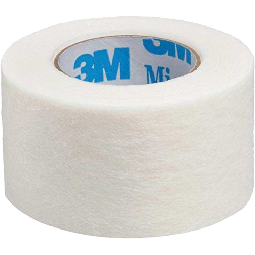 3M Micropore Surgical Tape, Class 1, 30' L x 1" W Auto-Cam