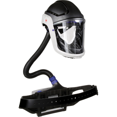 Versaflo Powered Air Purifying Respirator TR-600 Heavy Industrial Kit, Hard Hat & Faceshield, Lithium-Ion Battery Auto-Cam