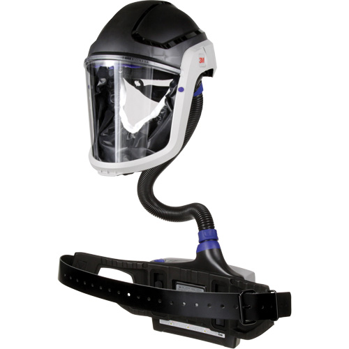 Versaflo Powered Air Purifying Respirator TR-600 Heavy Industrial Kit, Hard Hat & Faceshield, Lithium-Ion Battery Auto-Cam