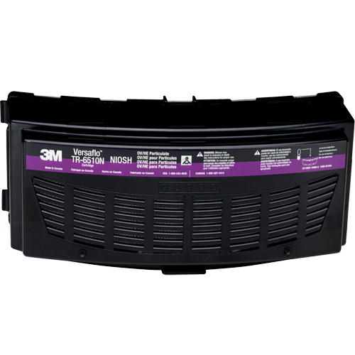 Cartouche pour appareils de protection respiratoire (APR) &agrave; &eacute;puration d'air motoris&eacute; Versaflo, Vapeur organique, Paquet de 1 Auto-Cam
