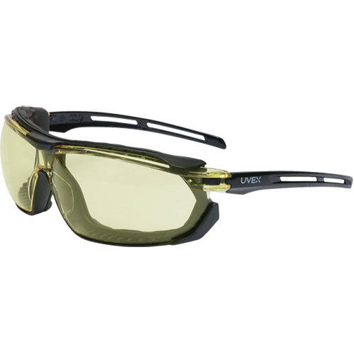 Uvex&reg; Tirade Sealed Safety Glasses, Amber Lens, Anti-Fog, ANSI Z87+/Meets/Exceeds CSA Z94.3 Auto-Cam