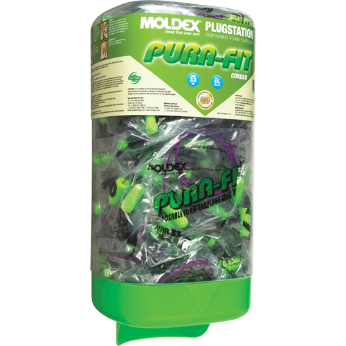 PlugStation&reg; with Corded Pura-Fit&reg; Earplugs Auto-Cam