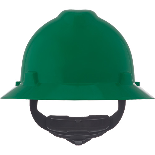 Casques de s&eacute;curit&eacute; &agrave; bordure compl&egrave;te V-Gard, R&eacute;pond aux normes CSA type 1, Suspension Rochet, Non ventil&eacute; Auto-Cam