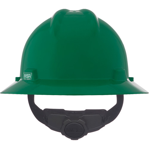 Casques de s&eacute;curit&eacute; &agrave; bordure compl&egrave;te V-Gard, R&eacute;pond aux normes CSA type 1, Suspension Rochet, Non ventil&eacute; Auto-Cam