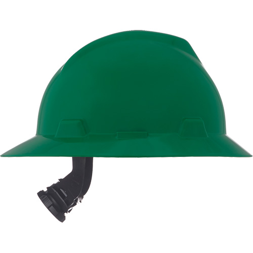 Casques de s&eacute;curit&eacute; &agrave; bordure compl&egrave;te V-Gard, R&eacute;pond aux normes CSA type 1, Suspension Rochet, Non ventil&eacute; Auto-Cam