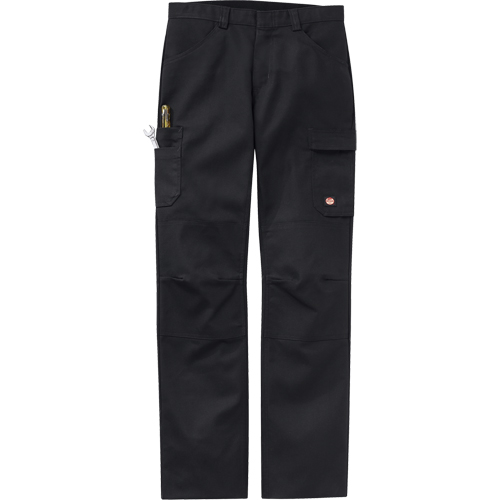 Performance Shop Pants, Canvas/Cotton/Polyester, Black, Size 30, 37 Inseam Auto-Cam