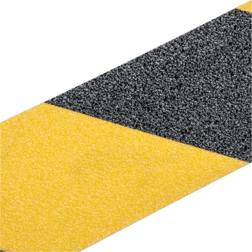 Premium Anti-Skid Tape, 2" x 60', Black & Yellow Auto-Cam