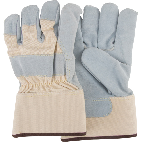 Leather Cut-Resistant Gloves, Size Large/9, 10 Gauge, HPPE Shell, ASTM ANSI Level A6/EN 388 Level F Auto-Cam